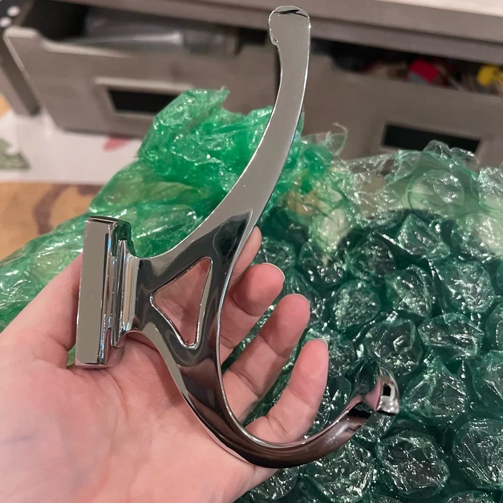 Restoration Hardware Silver Wall Hook